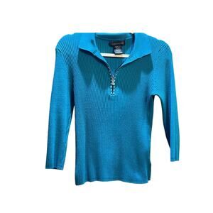 Cable & Gauge Long Sleeve Sweater Size Missy Large